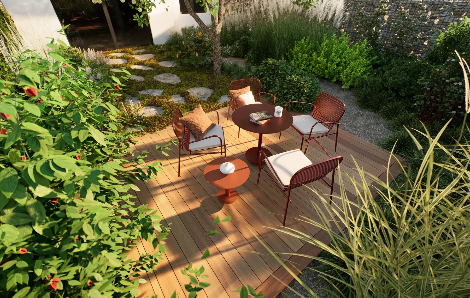 Główne zdjęcie dla Ogród miejski przy zabudowie bliźniaczej