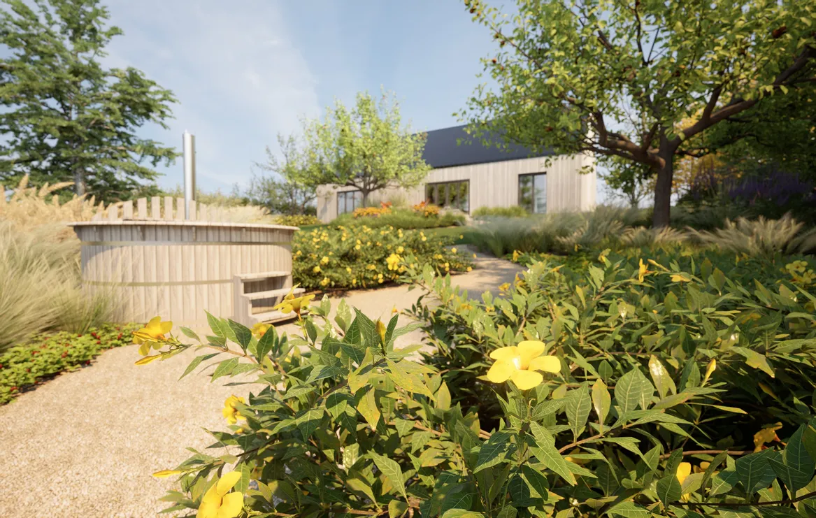 Balia wodna w towarzystwie ostnic, dziurawców i poziomek.