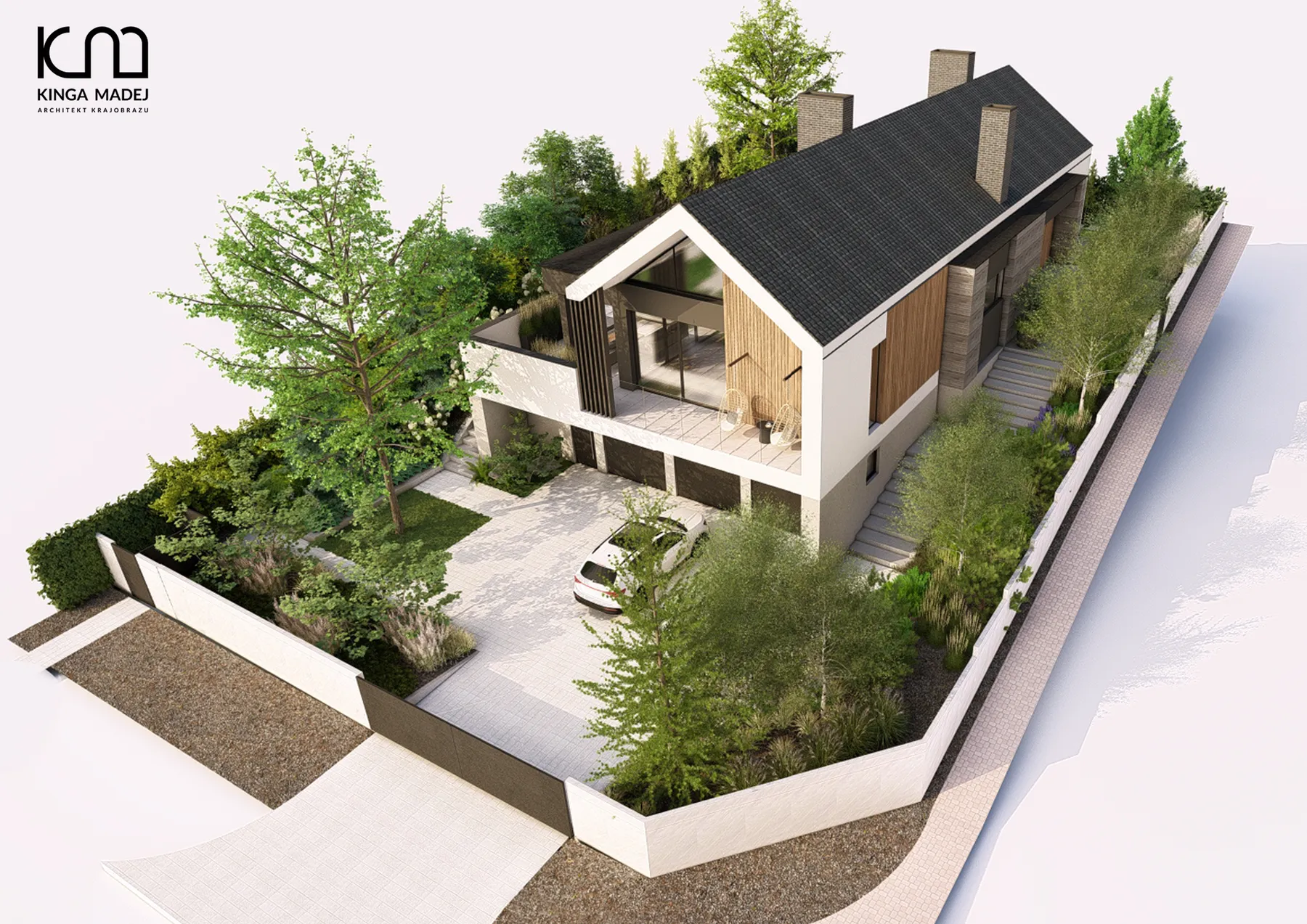 Główne zdjęcie dla Ogród ze skarpą